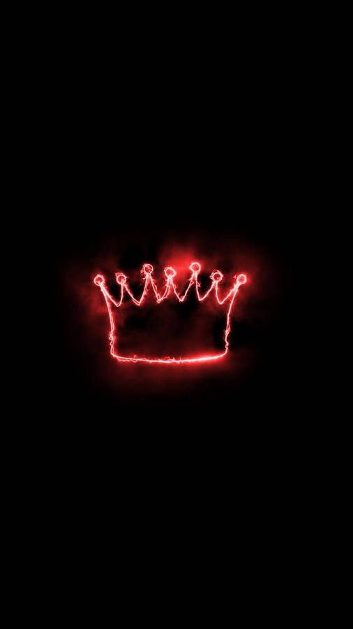 Led King Crown Wallpaper