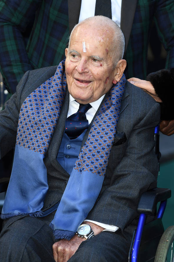 Legendary Actor Ian Holm At The Tolkien Premiere 2019, London Wallpaper