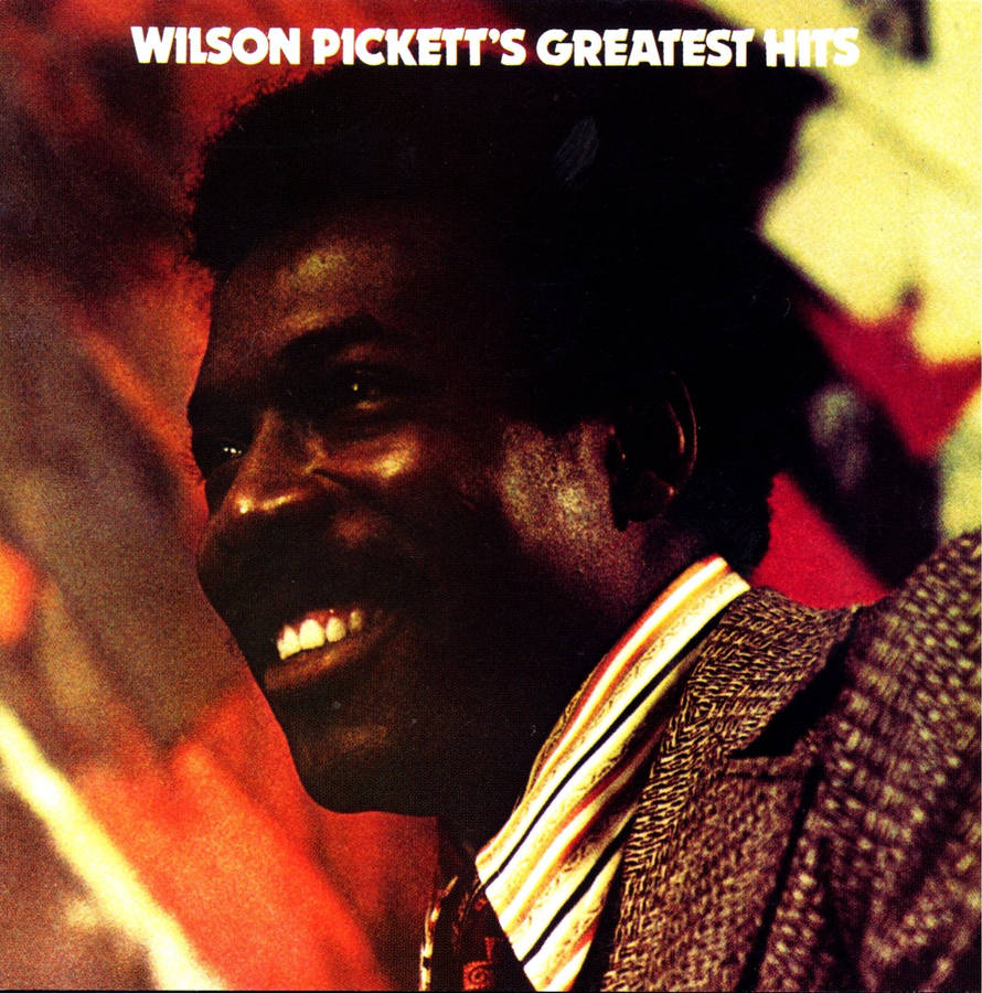 Legendary American Singer Wilson Pickett On His Greatest Hits Album Cover Wallpaper