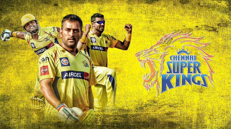 Legendary Csk Players Wallpaper