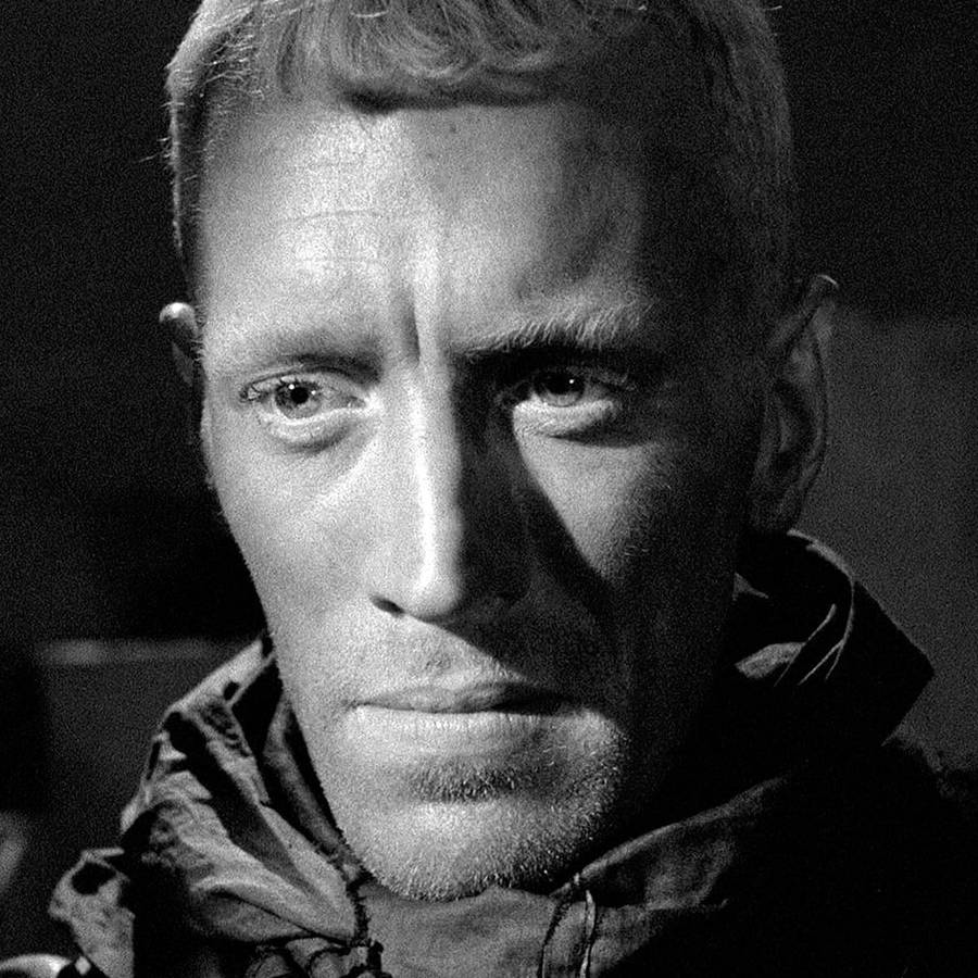 Legendary Hollywood Actor Max Von Sydow In A Classic Scene From 'the Seventh Seal' Wallpaper