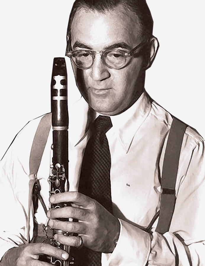 Legendary Jazz Musician Benny Goodman In 1946 Wallpaper