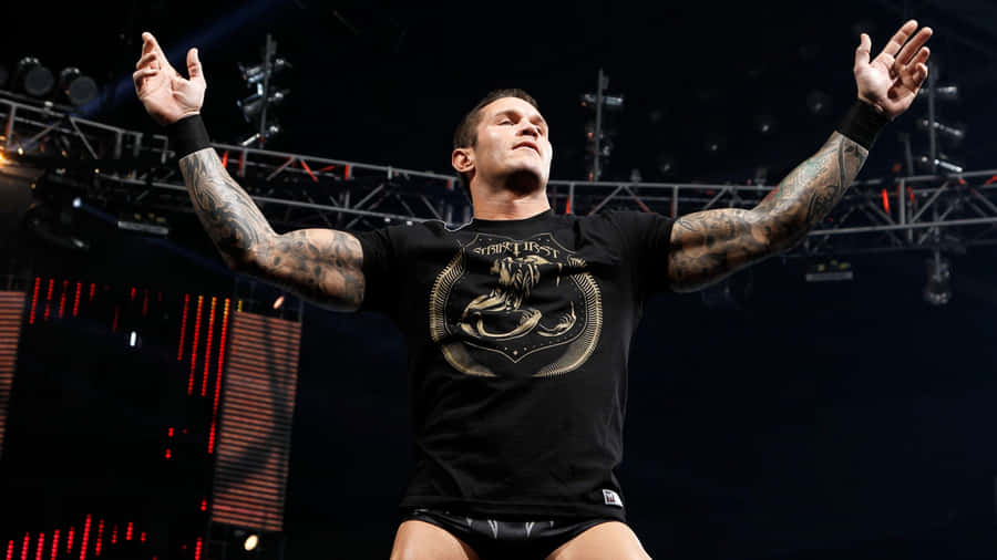 Legendary Wwe Wrestler, Randy Orton Wallpaper