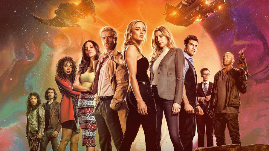 Legends Of Tomorrow Season 6 Characters Wallpaper