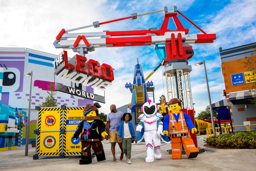 Legoland Lego Movie World Wallpaper