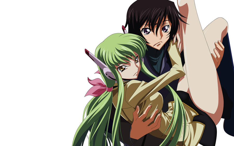 Lelouch Lamperouge Carrying C.c. Wallpaper