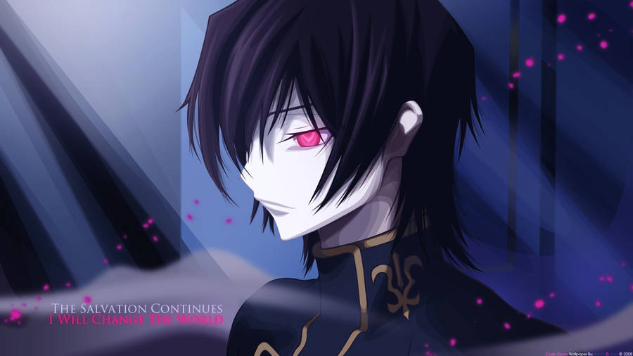 Lelouch Lamperouge Change The World Wallpaper