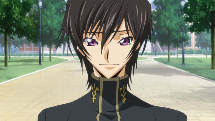 Lelouch Lamperouge Smiling Code Geass Wallpaper