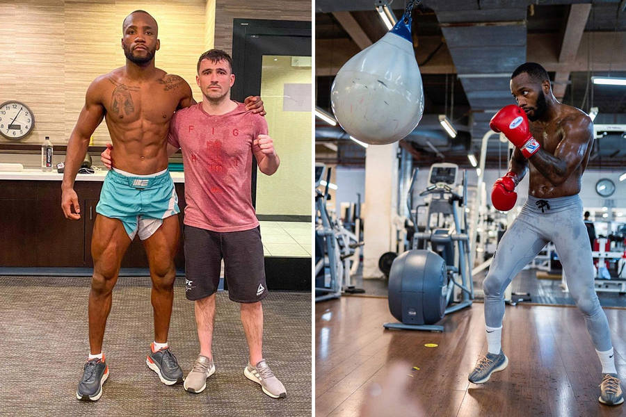 Leon Edwards At The Gym Wallpaper