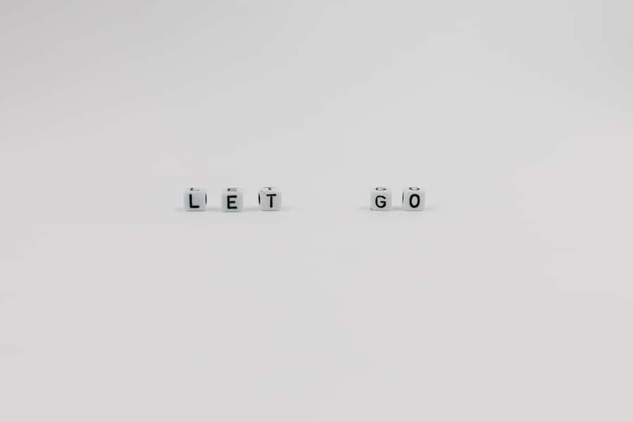 Let Go - A Black And White Photo Wallpaper