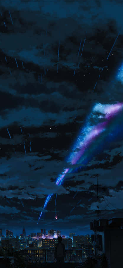 Let's Stay Up For Anime Night And Enjoy A World Full Of Stories! Wallpaper