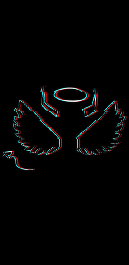 Let The Mysterious Black Glitch Take You On An Unexpected Journey. Wallpaper