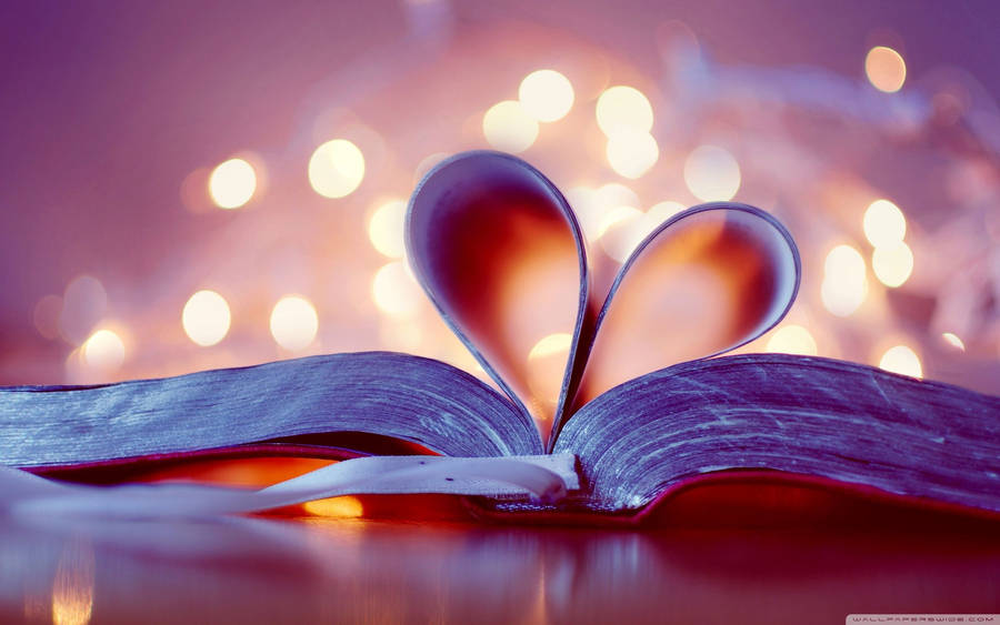 Let Your Love For Knowledge Light Up Your Life Wallpaper