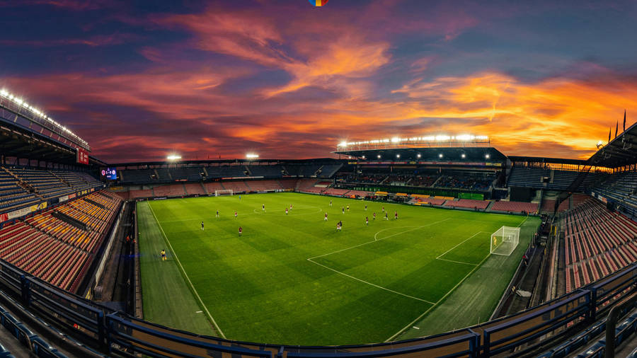 Letná Football Stadium Wallpaper