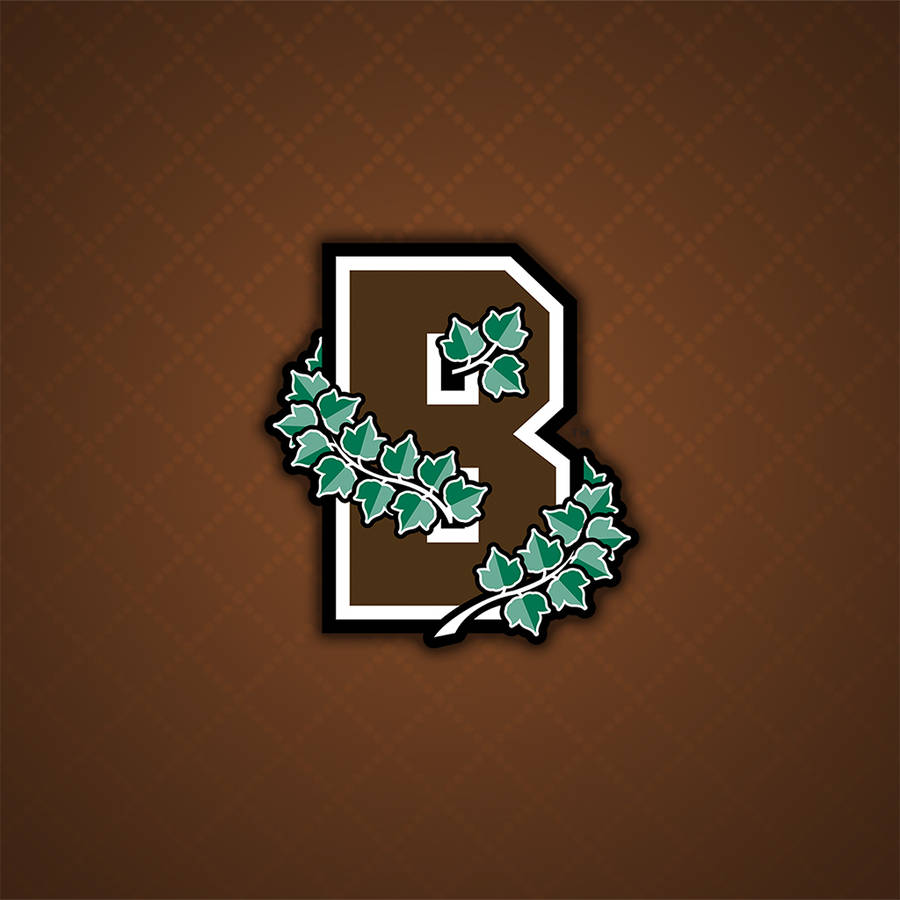 Letter B For Brown University Phone Background Wallpaper