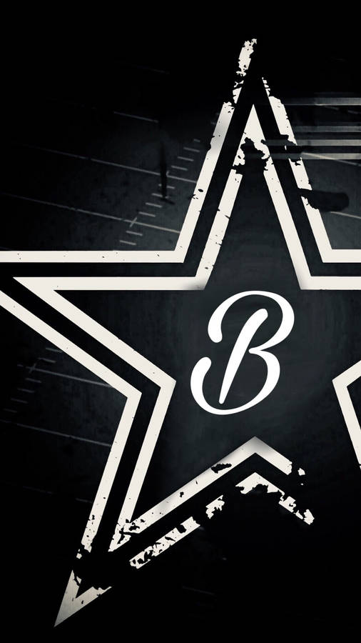 Letter B Star Wallpaper