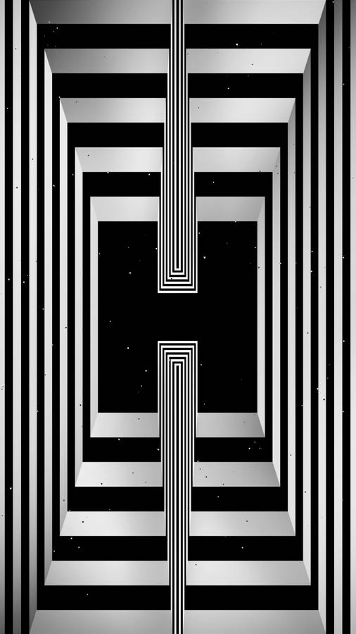 Letter H Illusion Art Wallpaper