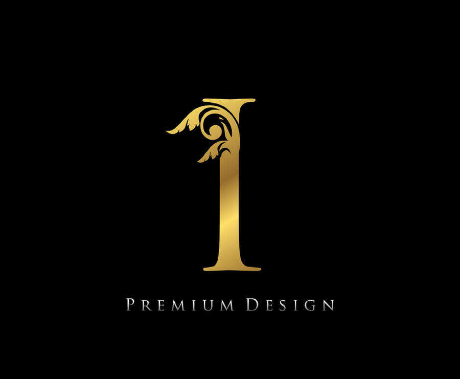 Letter I Premium Design Logo Wallpaper