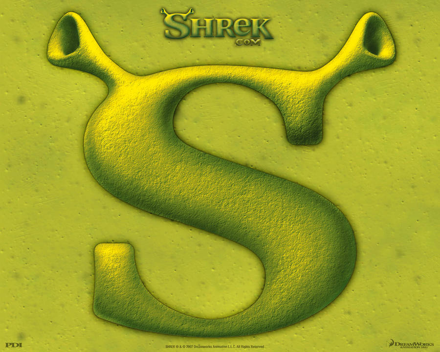 Letter Logo Of Shrek Pc Wallpaper