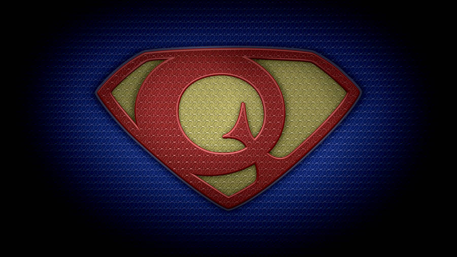 Letter Q Superman Logo Wallpaper