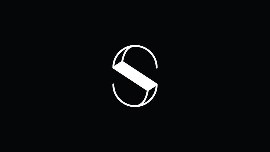 Letter S Logo In Black Wallpaper