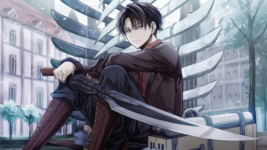 Levi Ackerman Wings Of Freedom Wallpaper