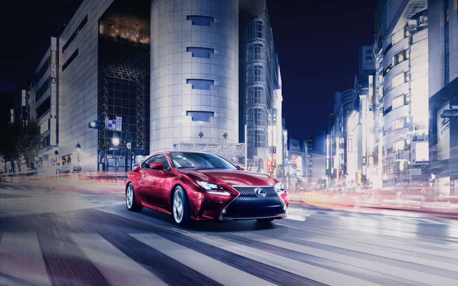 Lexus Rc F Sport - Ad Wallpaper