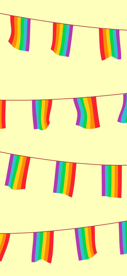 Lgbt Pride Fiesta Flag Wallpaper