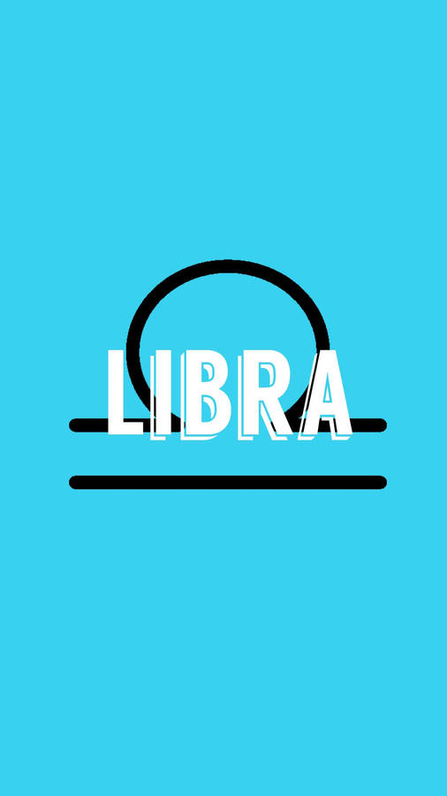 Libra Blue Phone Wallpaper