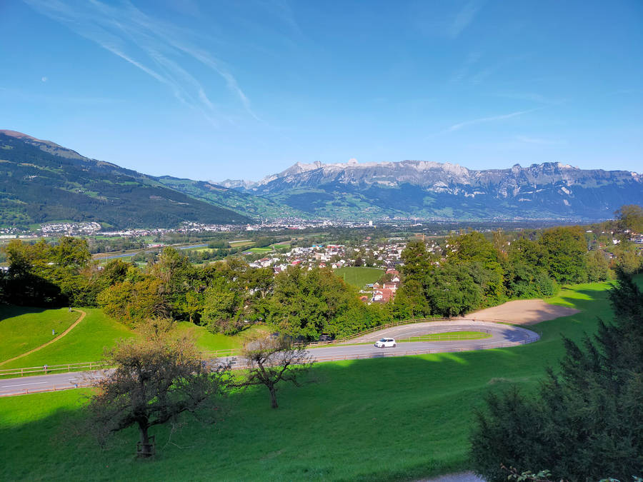 Liechtenstein Vaduz Scenery Wallpaper