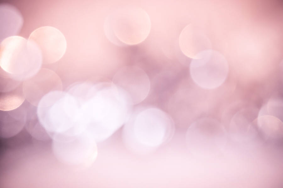 Light Pink Aesthetic Blurry Lights Wallpaper