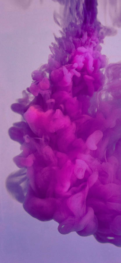 Light Purple Aesthetic Ink In Water Wallpaper