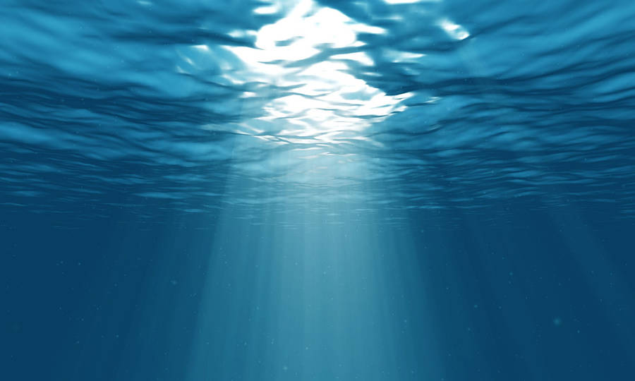 Light Seeping Underwater Wallpaper