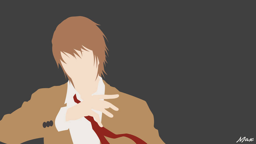 Light Yagami: The Protagonist With A Twist Wallpaper