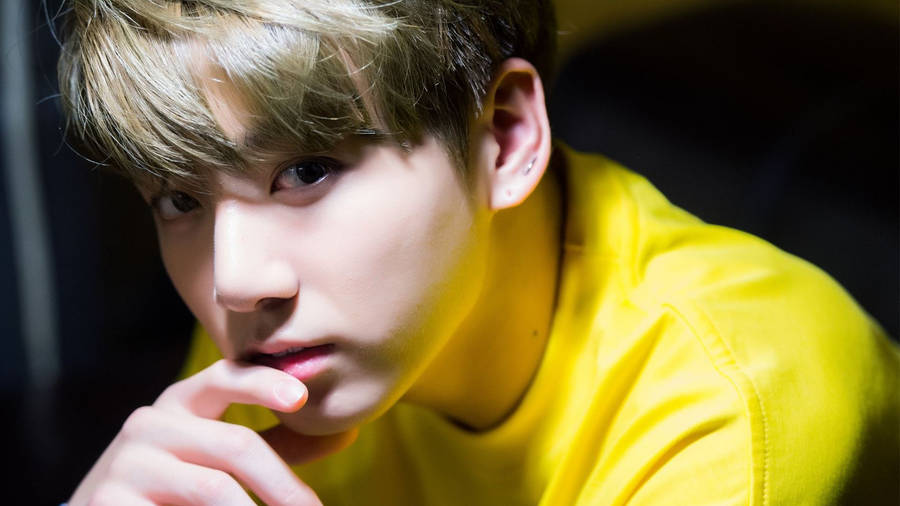 Lighted Bts Jung Kook Wallpaper