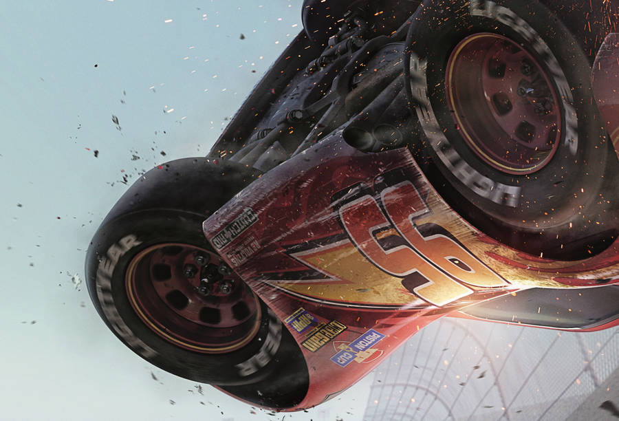 Lightning Mcqueen Crash Wallpaper