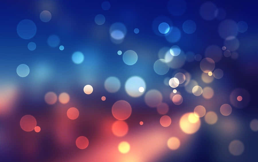 Lights Blurry Background Wallpaper