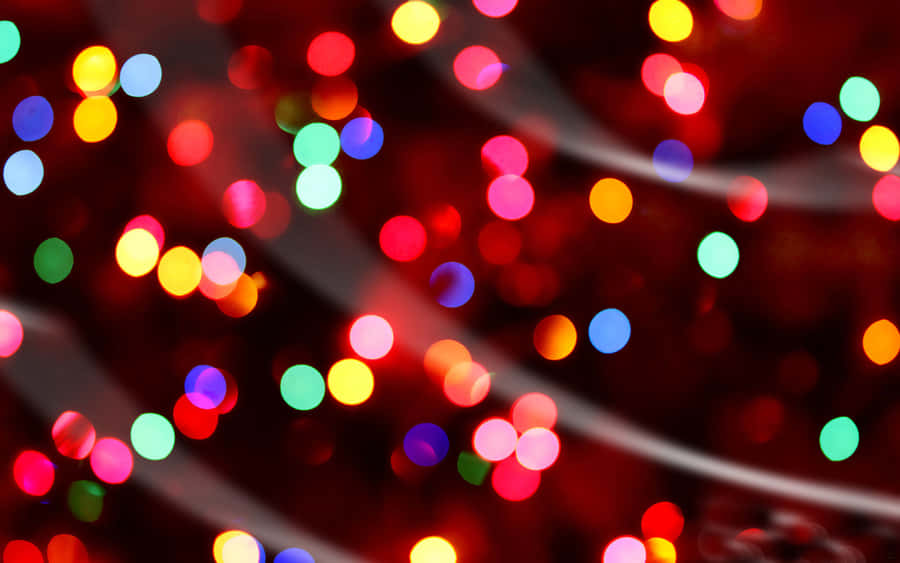 Lights Blurry Colors Shining Wallpaper