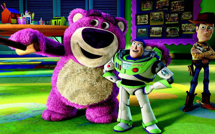 Lightyear And Lotso Wallpaper