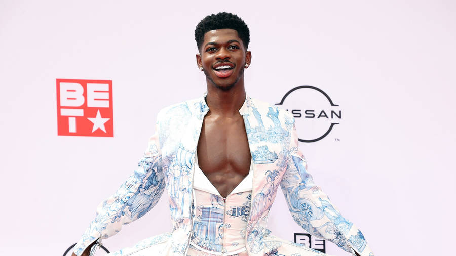 Lil Nas X Bet Dramatic Gown Wallpaper