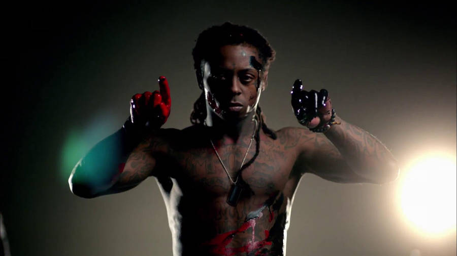 Lil Wayne Topless Wallpaper