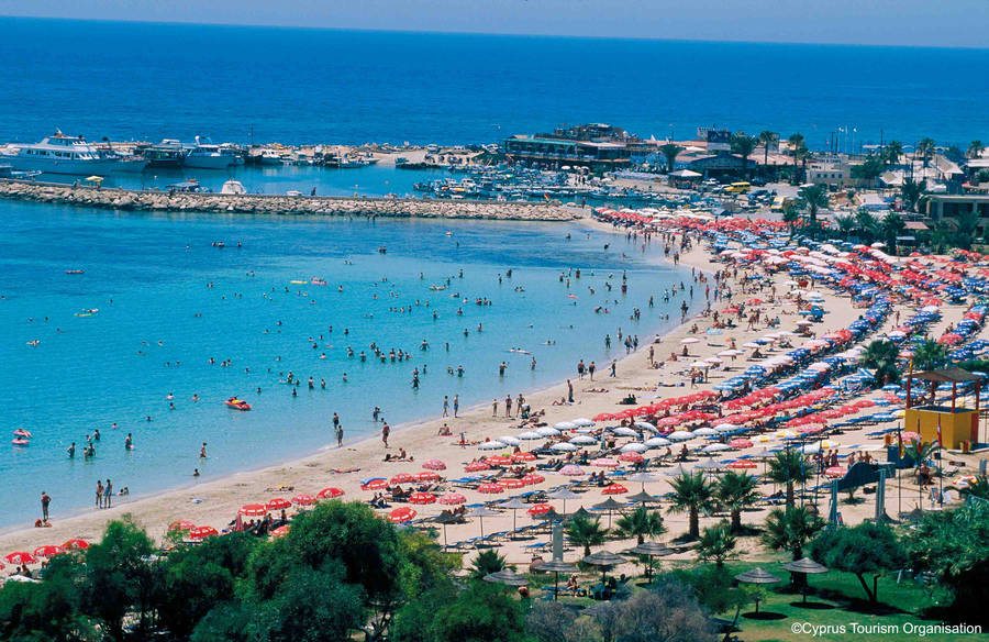 Limanaki Beach Cyprus Wallpaper