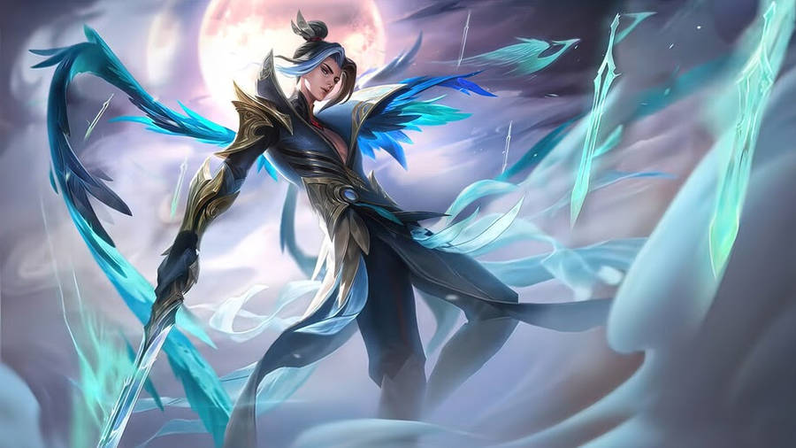 Ling Ml Serene Plume Collector Skin Wallpaper