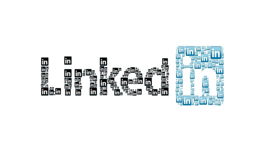 Linkedin Mosaic Art Wallpaper