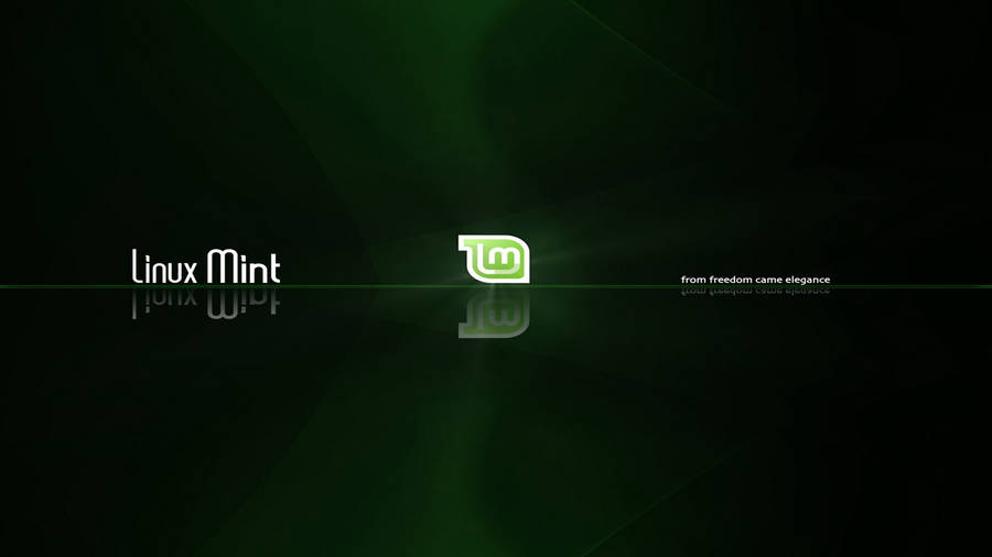 Linux Mint Os From Freedom Came Elegance Wallpaper