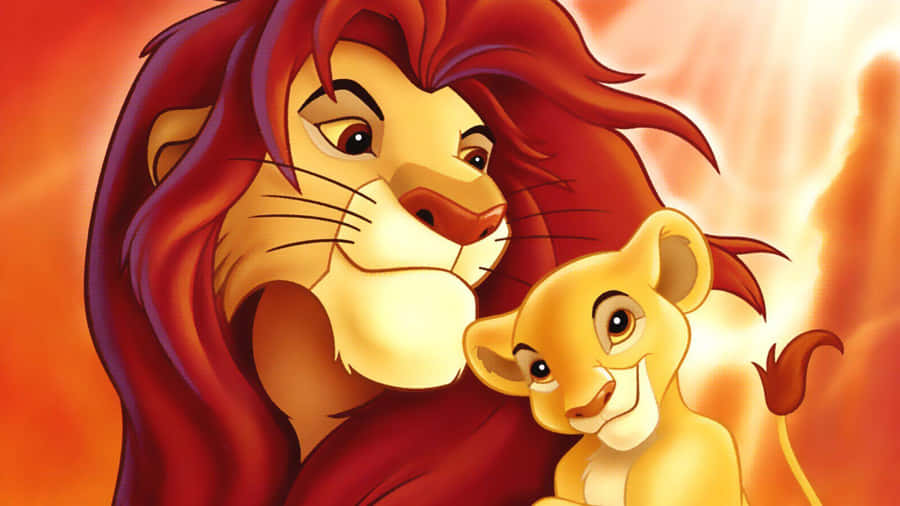 Lion King Simbaand Mufasa Wallpaper