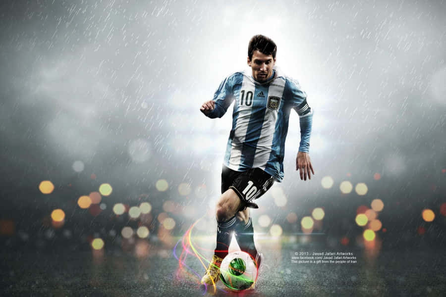 Lionel Messi Exudes Cool Wallpaper