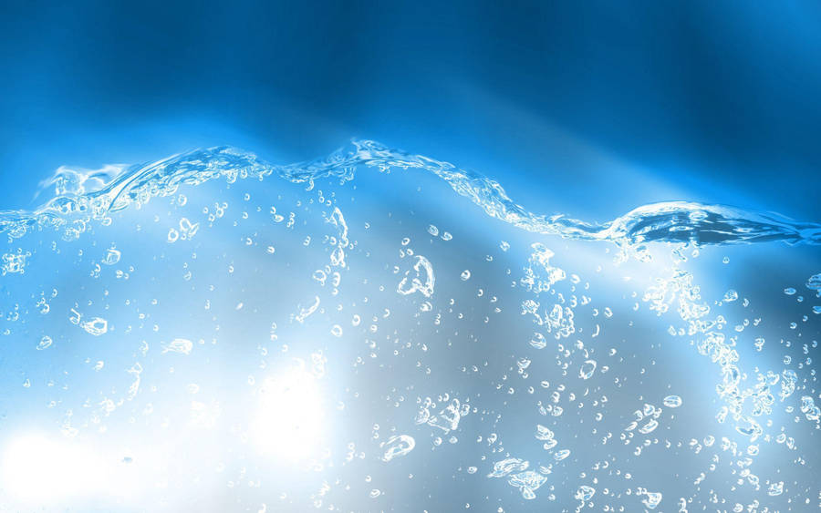 Liquid Droplets Spray Wallpaper