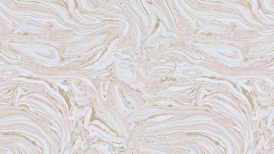 Liquid White Gold Marble Wallpaper