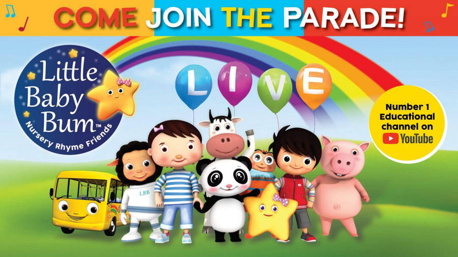 Little Baby Bum Parade Wallpaper